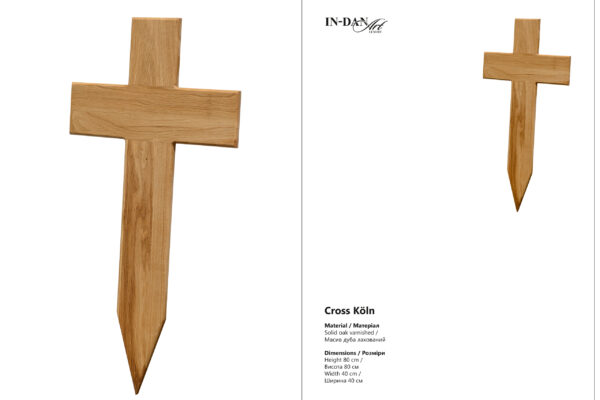 Дубовий хрест на могилу: надійність, традиції та естетика
